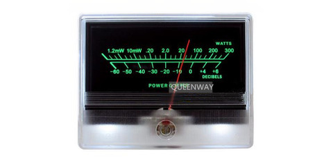 V-025 Audio Power Amplifier VU Meter Front-end DB level Header With Backlight High-precision ► Photo 1/1
