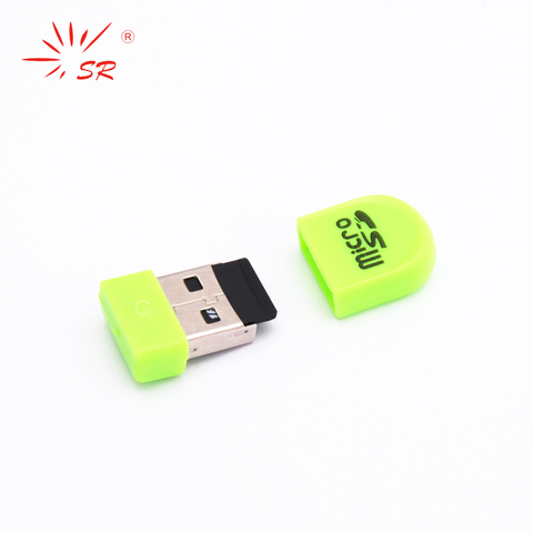SR Pinkie Style Micro SD Card Reader USB 2.0 Flash Lector Memory OTG Adapter Drive for PC Laptop Accessories ► Photo 1/6