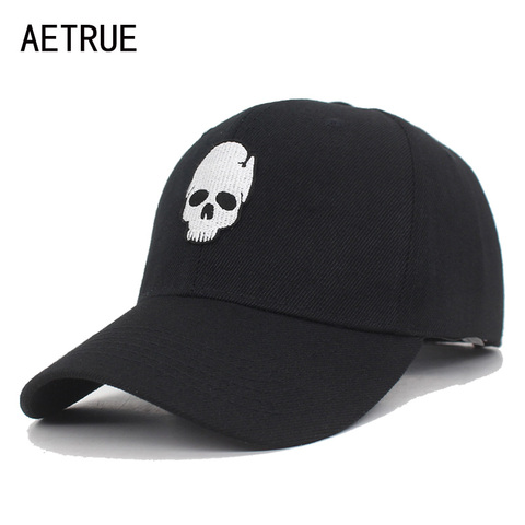 AETRUE Fashion Baseball Cap Men Snapback Caps Bone Women Hats For Men Casquette Gorras Skull Solid Hip hop Trucker Dad Hat Cap ► Photo 1/6