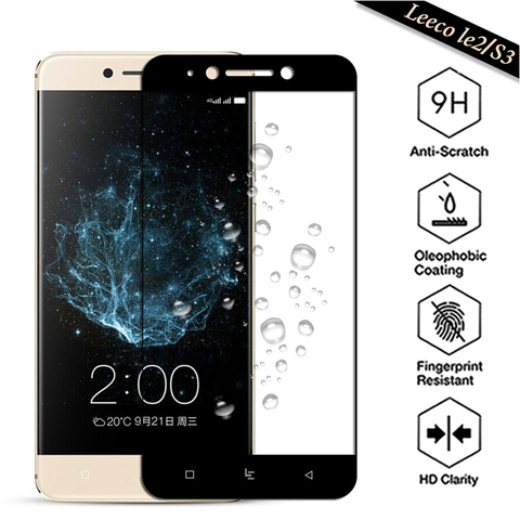 Full Cover Tempered Glass For LeTV LeEco Le2 Pro X527 Screen Protector protective film For Le S3 X622 X626 glass ► Photo 1/6