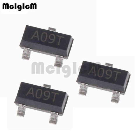 MCIGICM AO3400A 100pcs N-Channel 30V 5.7A (Ta) 1.4W (Ta)  SMD mosfet transistor SOT-23 Surface Mount SOT-23-3L AO3400 ► Photo 1/6