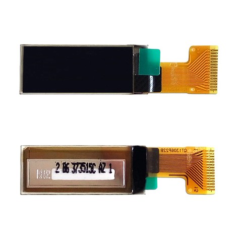 0.91 inch OLED display 128*32 LCD screen Serial port screen Sip screen 15PIN Ssd1306 White Blue ► Photo 1/2