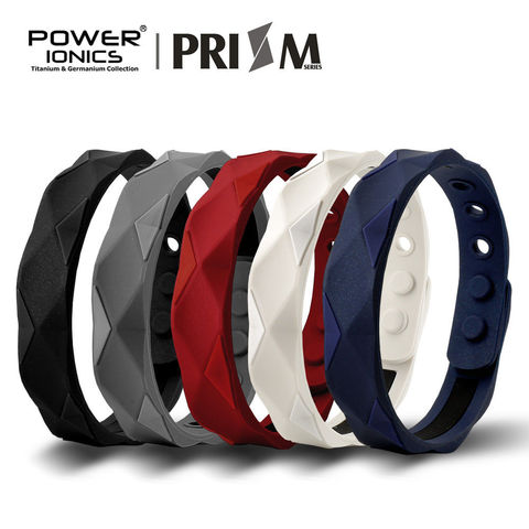 【FDA Registration】Power Ionics Prism 2000 Ions Titanium Germanium Wristband Bracelet Balance Energy Balance Human Body ► Photo 1/6
