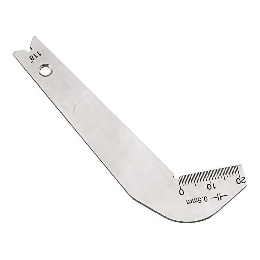 Drill Bit Diameter Center Twist Angle Gauge Grinding Sharping Tool Useful H 