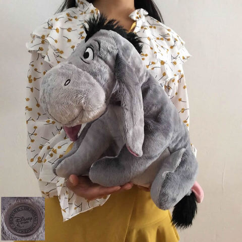 Free Shipping 36cm 14'' Gray Eeyore Donkey Stuff Animal Cute Soft Plush Toy Doll Birthday Children Gift Collection ► Photo 1/4