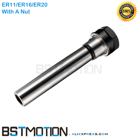 Collet Chuck Holder C8 C10 C12 C16 C20 C25 for ER8 ER11 ER16 ER20 Collet 100L 150 200 Extension Straight Shank ER11A ER16A ER20A ► Photo 1/1