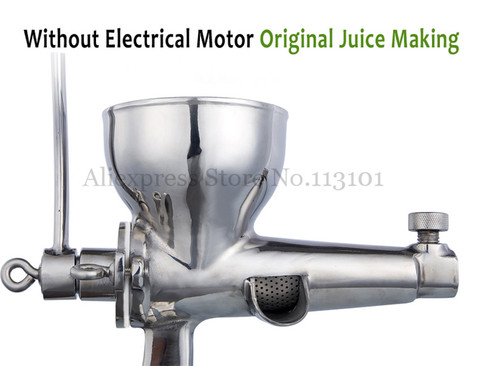 Wheat Grass Juicer Manual Wheatgrass Fruit Juice Extractor Leafy Vegetables Squeezer with Hand Crank Brand New ► Photo 1/6