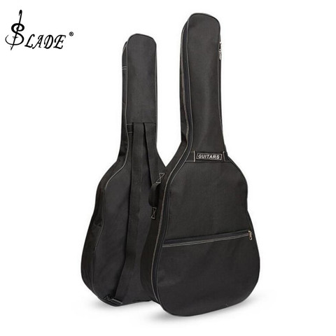 Slade 40 / 41 Inch Acoustic Folk Guitar Bag Backpack Double Straps 600D Oxford Guitar Soft Carry Case Gig Bag Cover ► Photo 1/6