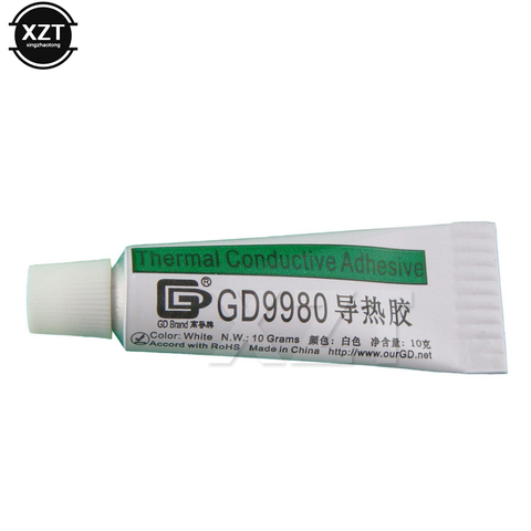 Hight Quality 10 Gram Conductivity GD9980 Thermal Paste Conductive Adhesive Heat Dissipation Silica Gel Fast Curing White ST10 ► Photo 1/3
