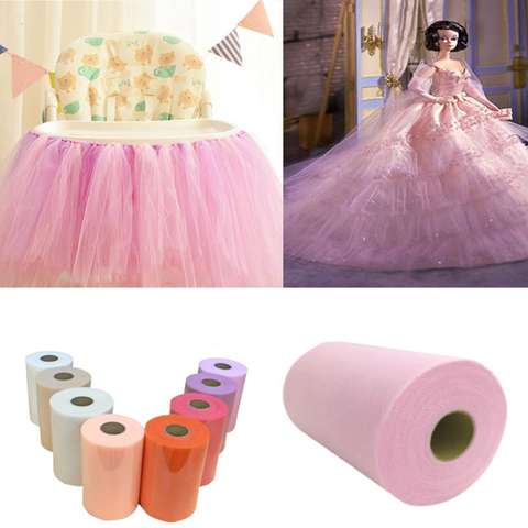 Tulle Roll Spool 15cm/6inch wide Organza Roll Red/Blue etc Fabric Tutu Skirt Girl Baby Shower/wedding Decor Party Supplies Wh ► Photo 1/6