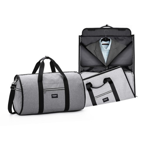 Brand waterproof travel bag men's clothing bag business travel shoulder bag 2-in-1 multi-function large luggage handbag casual h ► Photo 1/6