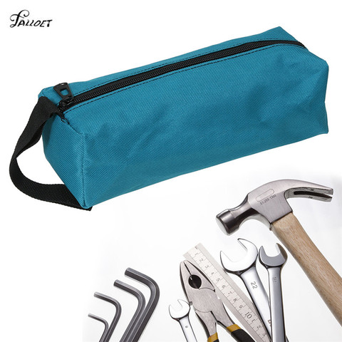 Multifunction Waterproof Canvas Tool Organizer Instrument Case Bag for Small Tool Screws Nails Drill Bit 3 Colors ► Photo 1/6
