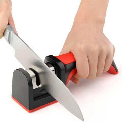 1pc Knife Sharpener 4 Stages Professional Kitchen Sharpening ,Stone Grinder Knives  Whetstone