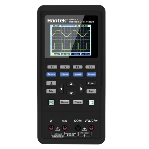 Hantek 3in1 2D72 250MSa/S Digital Oscilloscope Waveform Generator Multimeter USB Portable 2 Channel 40mhz 70mhz Multifunction ► Photo 1/6