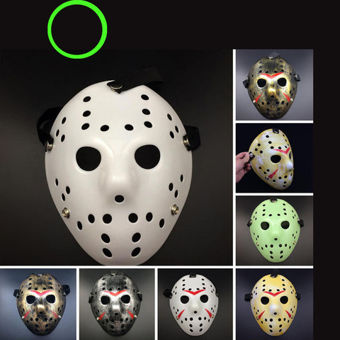 Buy Online Jason Voorhees Scary Prop Hockey Halloween Cosplay Creepy Mask Friday 13th Good Alitools