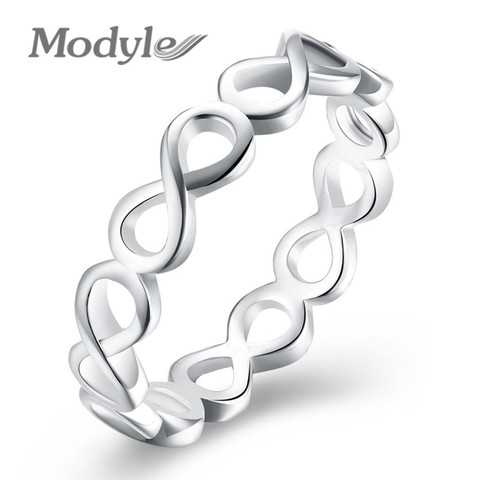Modyle 2022 New Infinity Ring for Women Silver-Color Wedding Jewelry ► Photo 1/6