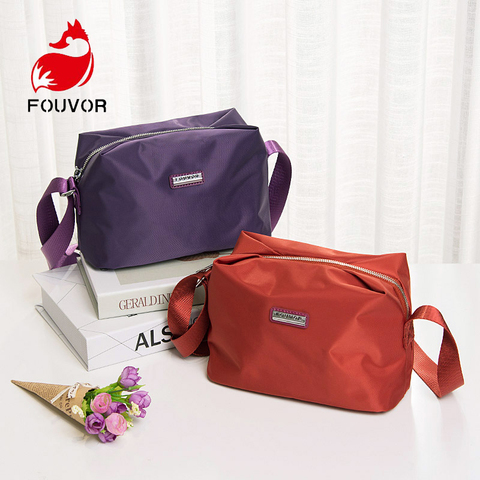 Fouvor Women's Messenger Bags Ladies Oxford Handbag Travel Casual Original Bag Female High Quality Small Crossbody Bag ► Photo 1/6
