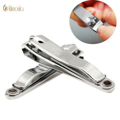 1pcs Large Stainless Steel Nail Cutter Professional Nail Clipper with Nail File Sliver Trimmer Scissor Manicure Pedicure Tools ► Photo 1/6