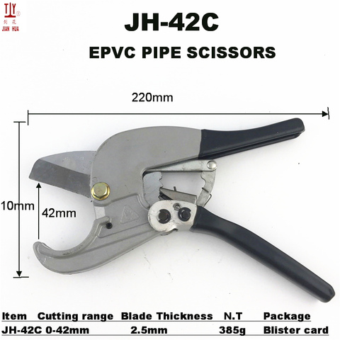 1Pcs Good Quality 42mm Manual Ppr Pipe Scissors, Vinyl Pipe Cutters Pvc For Tools Plumber  ► Photo 1/1