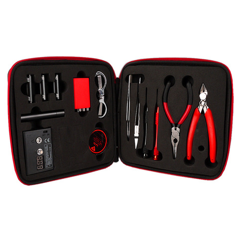 Fixmee Vape Tool Bag Kit Combo Set Full DIY Kit V2 Jig Meter Tweezer Heat Wire Plier VS Accessories ► Photo 1/5