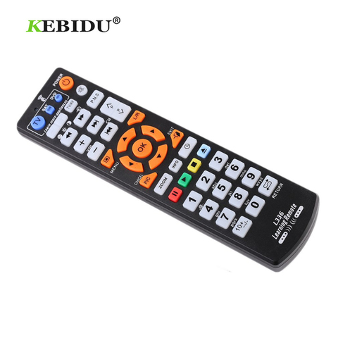 kebidu Universal Smart TV Remote Control With Learn Function IR Remote Controller Copy For Smart TV DVD SAT For L336 ► Photo 1/1