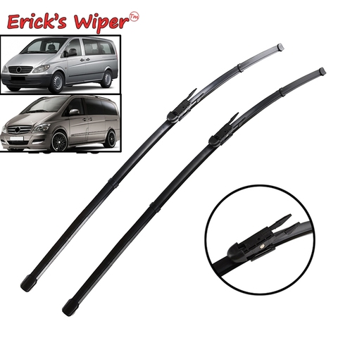 Erick's Wiper LHD Front Wiper Blades For Mercedes Benz Vito Viano W639 2006 - 2014 Windshield Windscreen Front Window 28