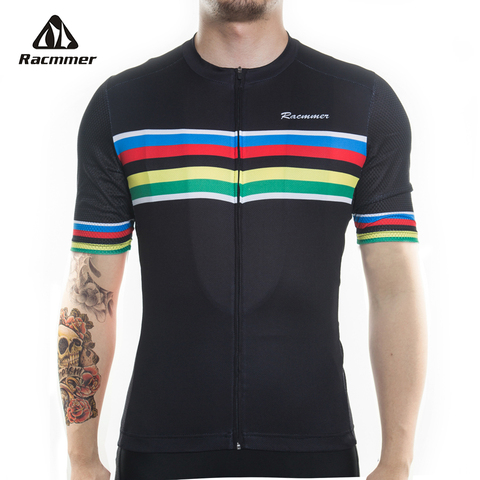 Racmmer 2022 Cycling Jersey PRO FIT Mtb Bicycle Clothing Bike Wear Clothes Short Maillot Roupa Ropa De Ciclismo Hombre Verano ► Photo 1/6