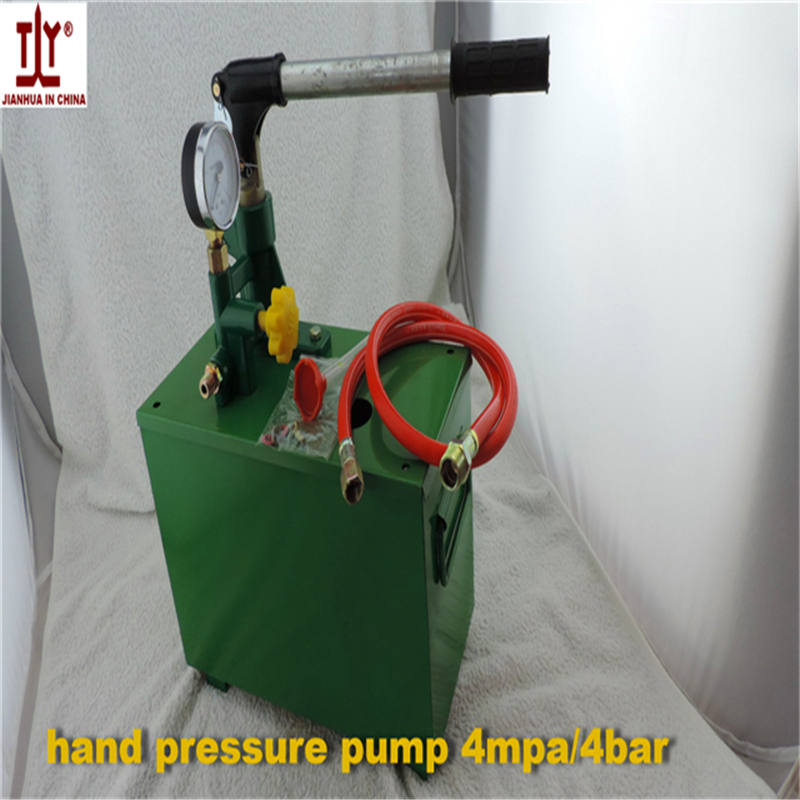 Hydraulic Manual  testing pump pipeline pressure testing tool  4Mpa pump 