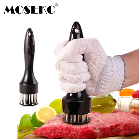 MOSEKO 1 pc Stainless Steel Profession Meat Tenderizer Needle For Steak Kitchen Tools Cooking Accessories ► Photo 1/6