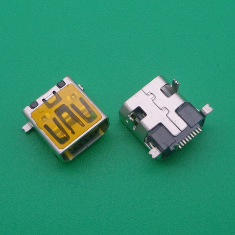 Hot 10 Pcs Female Mini USB Type B 10 Pin SMT SMD Mount Jack Connector charging socket power plug dock ► Photo 1/2