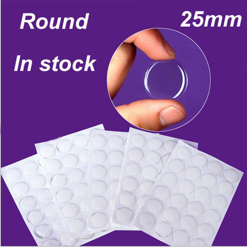 10pcs Clear Round Epoxy Domes Resin Stickers 25mm For Photo Craft Jewelry Make(K05338) ► Photo 1/1