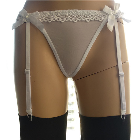 Sexy velvet 4-Strap Shaper Garter Belt Straps For Stockings/Lingerie (Garter Belt Sold Separately from Stockings) ► Photo 1/6