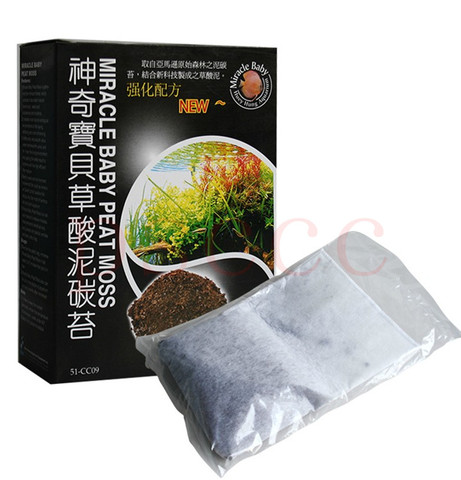 PH reduced Carex peat acid clay aquarium water softening Oxalic peat moss / acrid oxalic acid mud carbon coating / reduce KH ► Photo 1/1