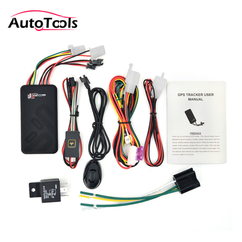 GT06 car GPS Tracker Vehicle real time PC online car/motorcycle tracking system locator cut off fuel + microphone ► Photo 1/6