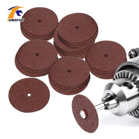Tungfull Power Tool Dremel Accesories Abrasive Cutting Discs Cut Off Wheels Disc for Dremel Rotary Tools Electric Metal Wood Cut ► Photo 1/6