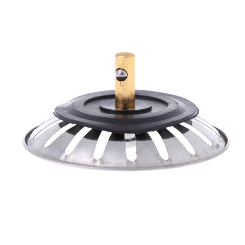 Kitchen Waste Stainless Steel Sink Strainer Plug Drain Filter Stopper Basket Drainer ► Photo 1/6
