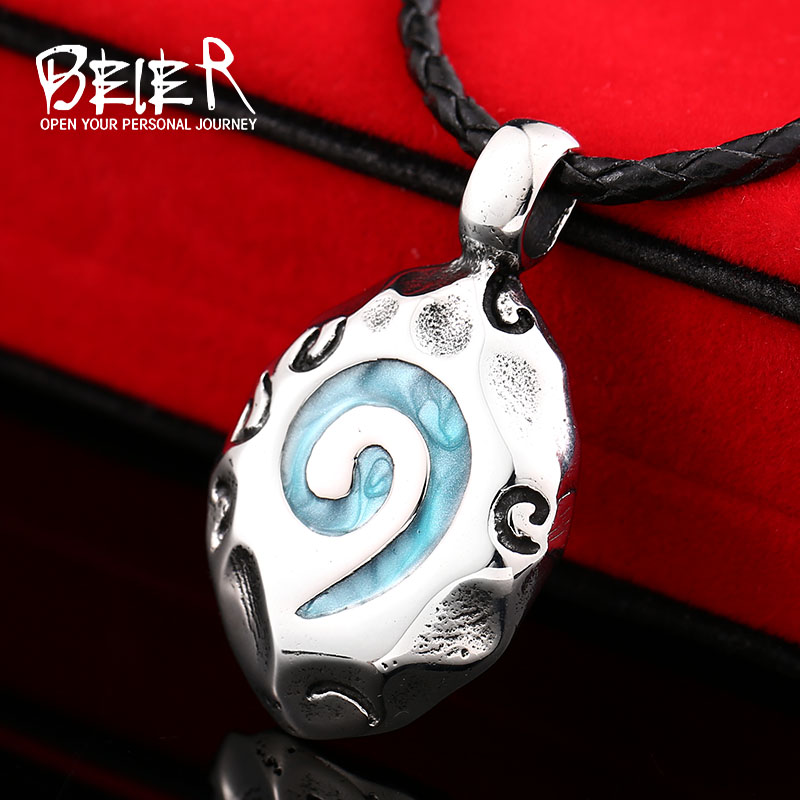 WoW World Of Warcraft Hearthstone Glass Round Pendant Charm