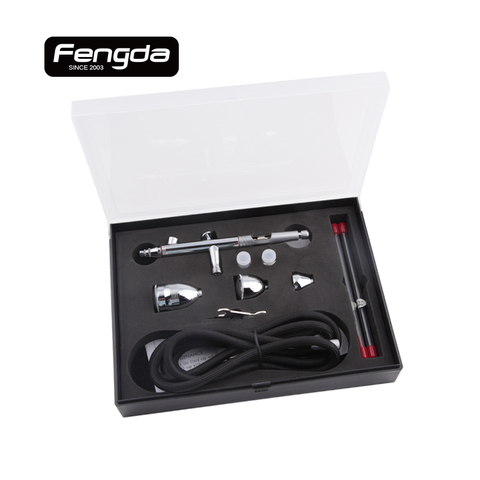Fengda BD-183K airbrush airhose needle nozzle cup body paint cake decorate used with air compressor ► Photo 1/4