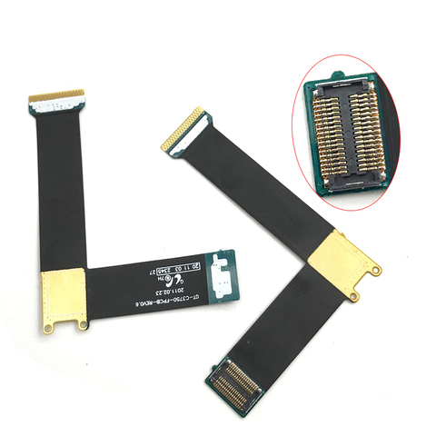 New LCD Display Connector Main Motherboard Flex Cable Compatible For Samsung C3750 C3752 Flex Cable GT-C3750 GT-C3752 ► Photo 1/1
