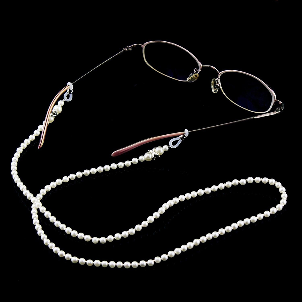 Chain Glasses Rope Pearl Bead Glasses Cord Eyewear Accessories For Women 