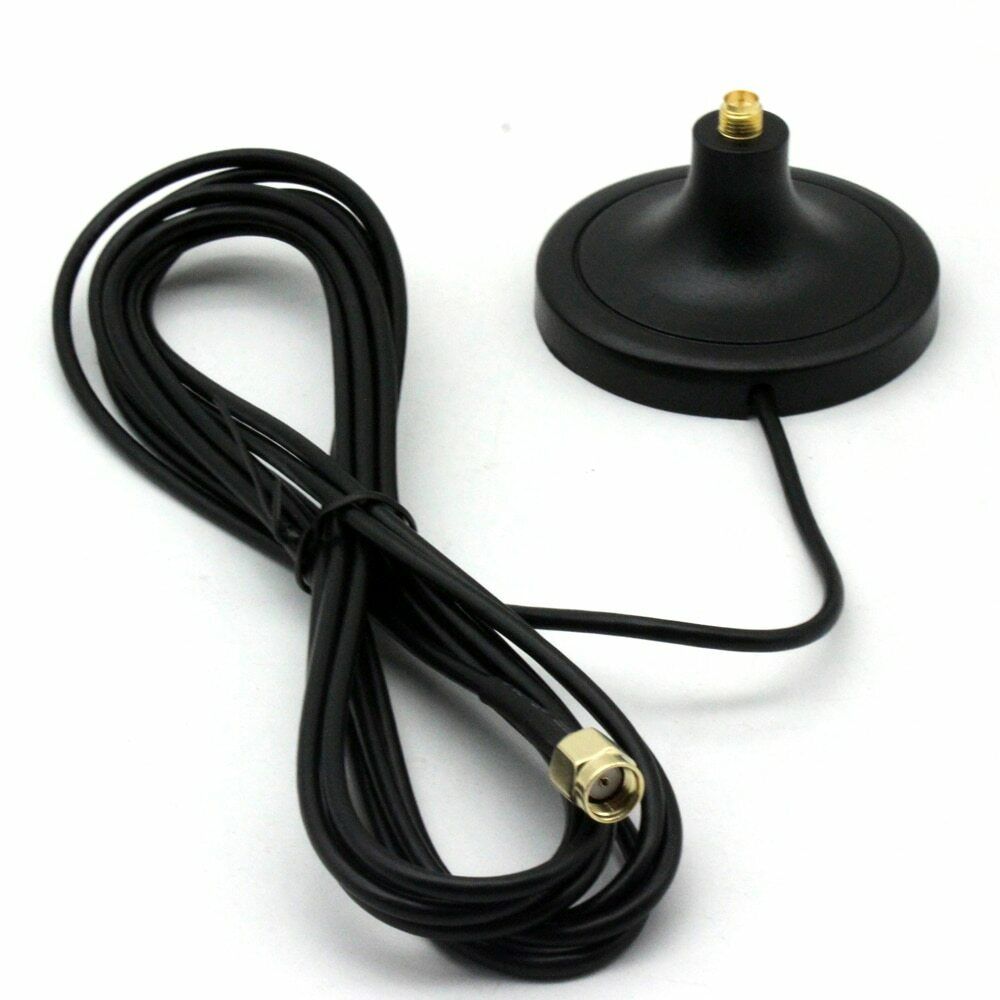 SMA male to female WiFi antenna extension cable magnetic base 3G 4G  DO 