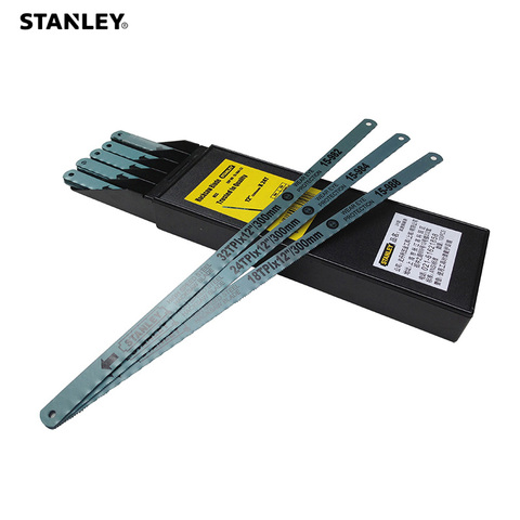 Stanley 1pcs multifunction sharpness 18T 24T 32T high speed steel hacksaw blade 12