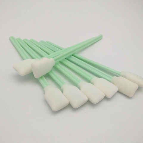 vilaxh 100Pcs Cleaning Swabs Sponge Stick For Epson/Roland/Mimaki/Mutoh Eco solvent printer Cleaning Swab ► Photo 1/6