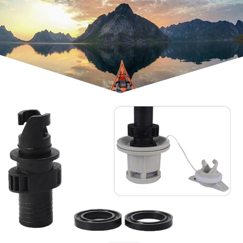 Foot Pump Kayak Inflatable Air Valve HR Hose Adapter Rowing Boats Accessories  Valve Connector ► Photo 1/6