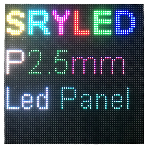 64x64 Pixels Indoor P2.5 Led Display Module Matrix HD Led Panel 160mm x 160mm ► Photo 1/6