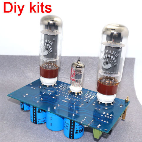 ECC83+ KT88/ EL34 Single-ended Class A Stereo Tube Amplifier Board DIY Kit 10W*2 for Preamp ► Photo 1/6
