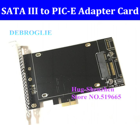 New High Speed DEBROGLIE DB-2016 SATA III to PCIe  SSD Adapter card for mac pro 3.1-5.1 OSX 10.8-10.14 ► Photo 1/5