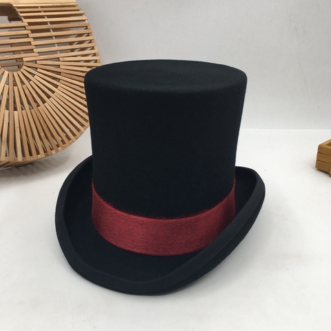 British wind in Europe and the gentleman cap stage performance top hat retro fashion and personality President hat cap ► Photo 1/6