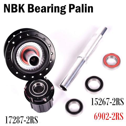 Bicycle hub bearing Palin NBK original 15267/6902/17287-2RS KOOZER XM490 XM460 BM440 hub fastace ► Photo 1/6