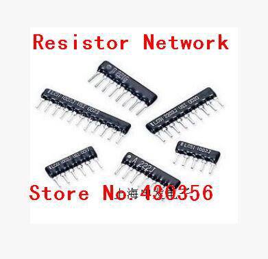 20pcs   Resistor Network   A10-103G   10K ohm  Free shipping DIP exclusion 10pin ► Photo 1/1